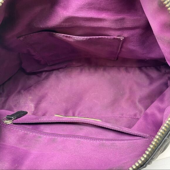 Coach Ashley Black Leather Crossbody - Picture 7 of 12